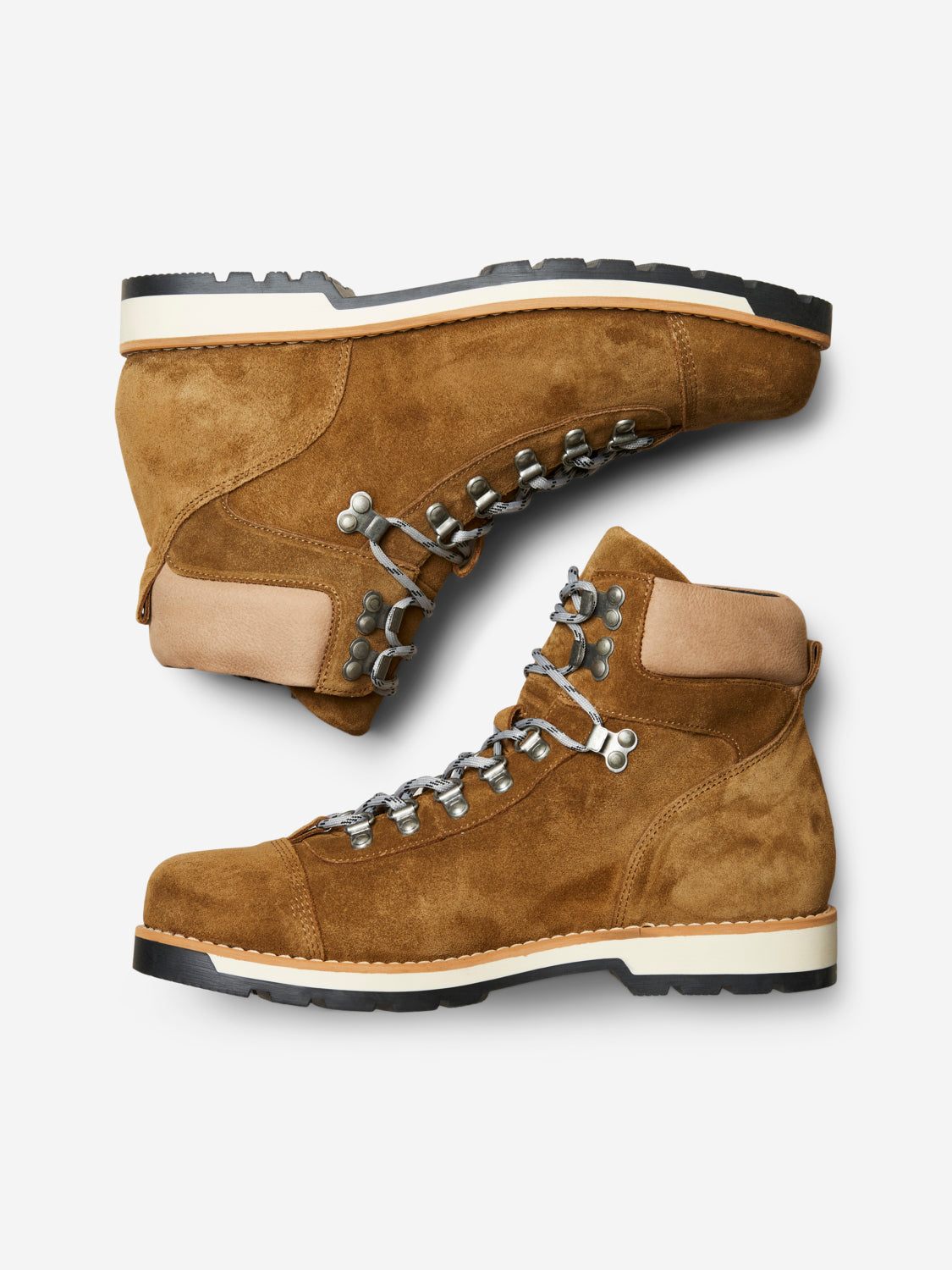 SLHAUGUST Boots - Tobacco Brown